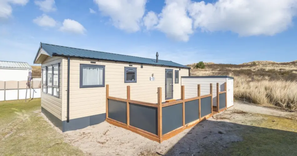 Chalet 26 buitenzijde duinen duinoord