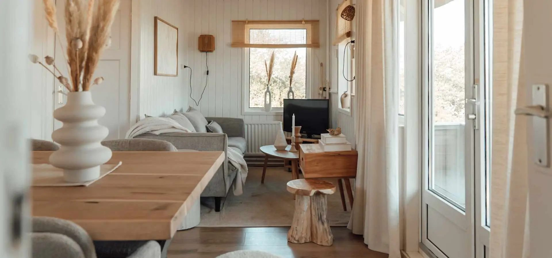 Vakantiehuis midgaard woonkamer