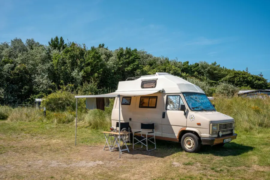 Caravan camping duinoord