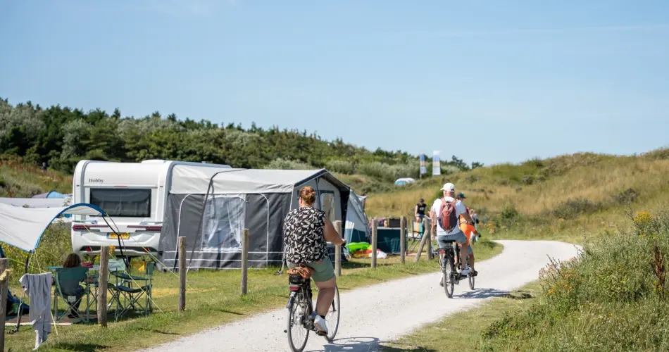 Fietsen camping Duinoord Ameland