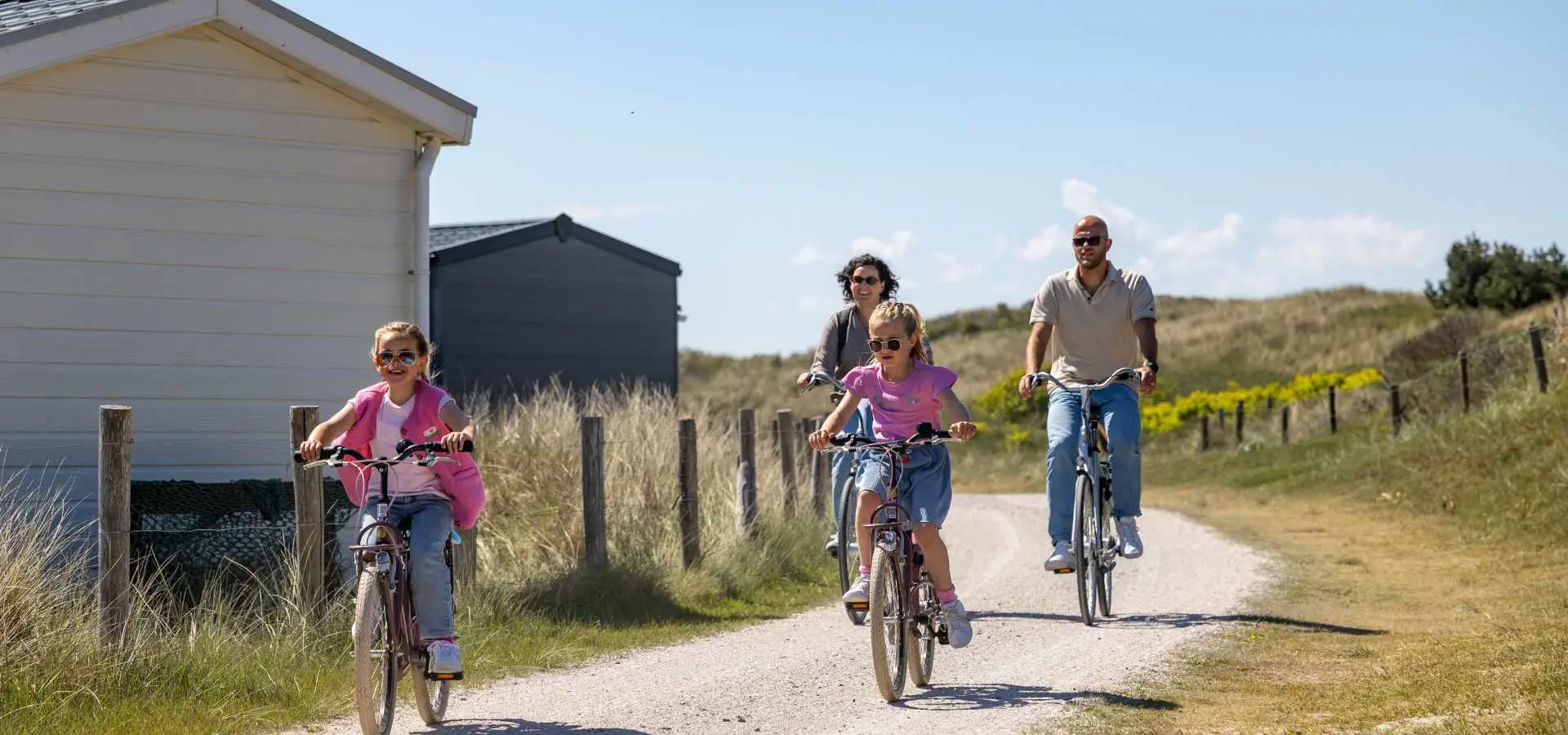Fietsen ameland gezin