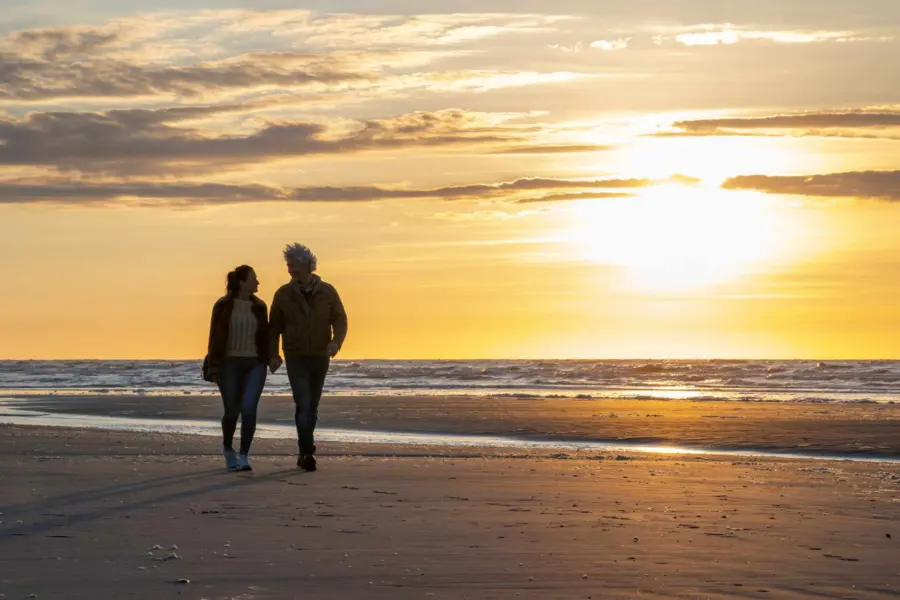 Wandelen strand ameland tips