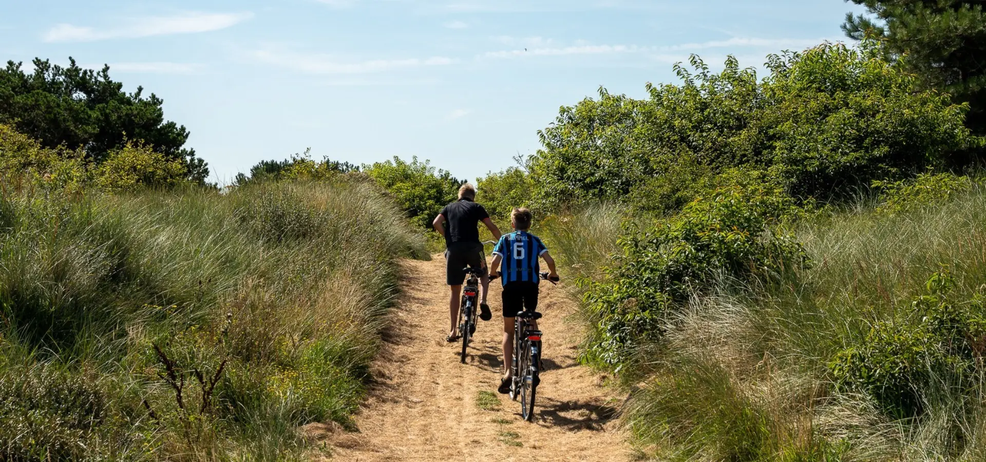 Fietsen op Duinoord Ameland