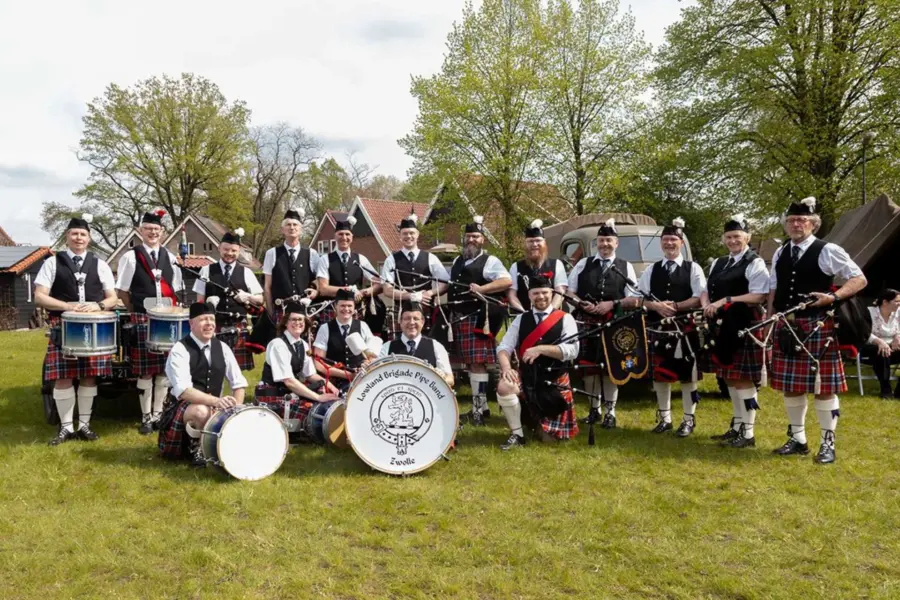Recreatieprogramma lowland brigade pipe band