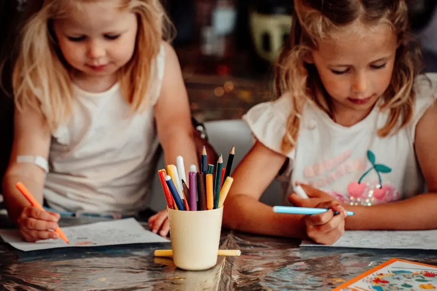 Knutselen kinderen kleuren animatie duinoord