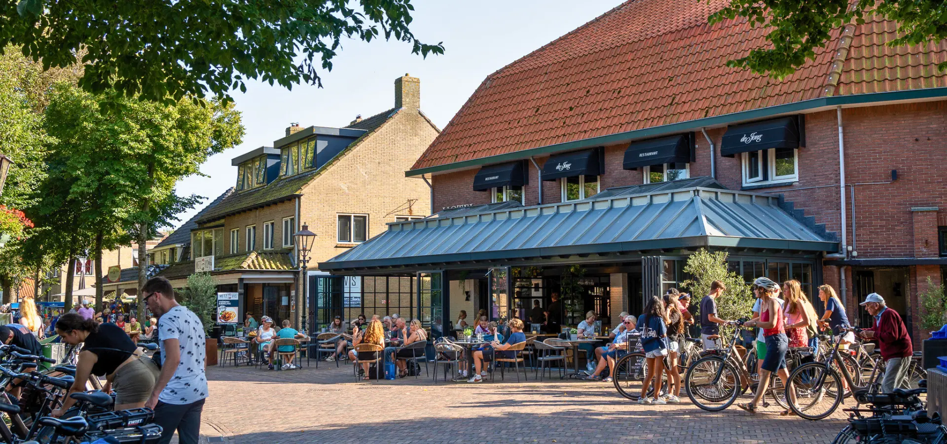 Gezelligheid in Nes op Ameland Strandcamping Duinoord