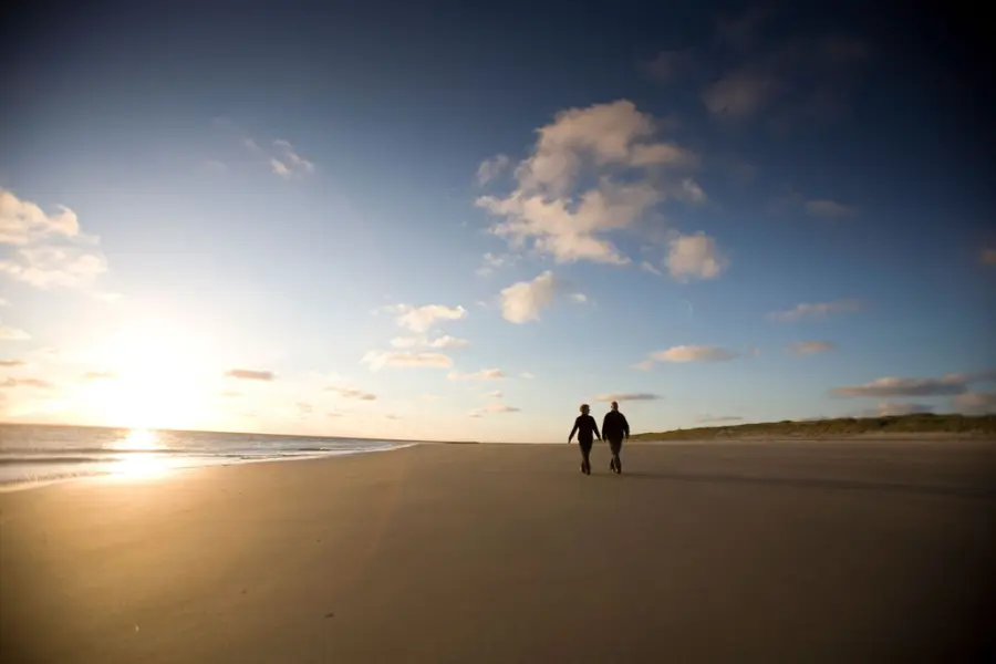 Lente strand Ameland Duinoord