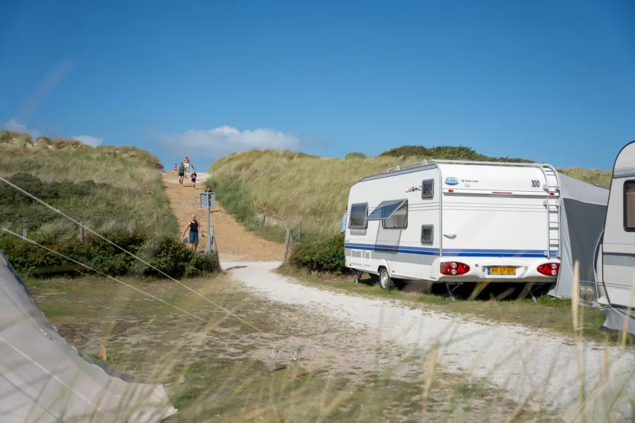 Caravan camperplaats Strandcamping Duinoord